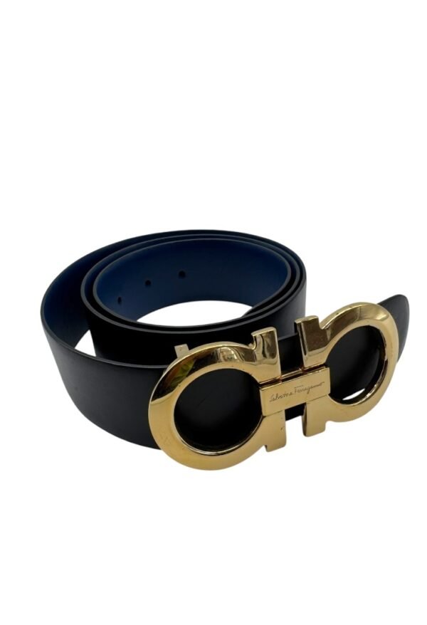 FERRAGAMO  - DAISY PHYTON BELT - Image 13